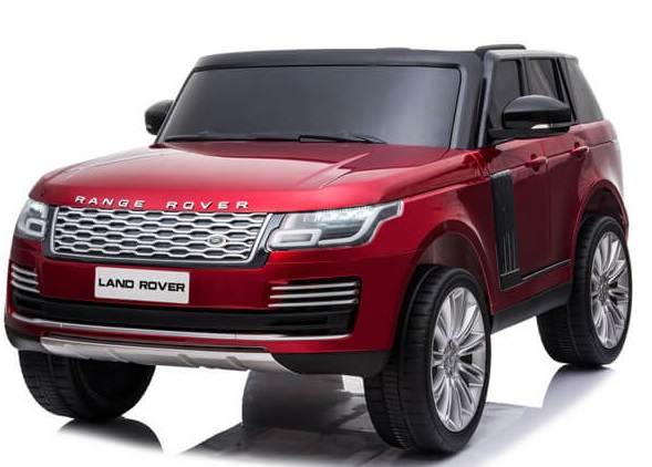 Masinuta electrica pentru copii cu 2 locuri RANGE ROVER HSE, 4x4 cu ecran LCD (999) Visiniu metalizat