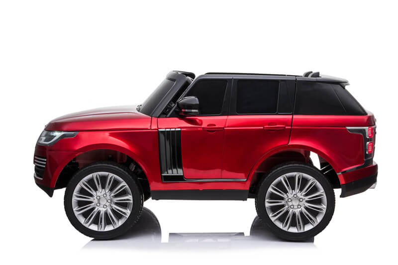 Masinuta electrica pentru copii cu 2 locuri RANGE ROVER HSE, 4x4 cu ecran LCD (999) Visiniu metalizat - imagine 5