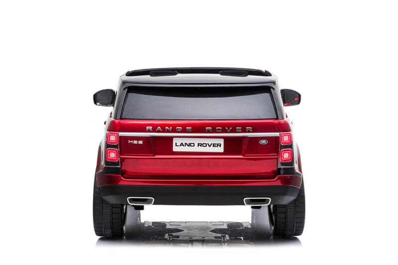 Masinuta electrica pentru copii cu 2 locuri RANGE ROVER HSE, 4x4 cu ecran LCD (999) Visiniu metalizat - imagine 4