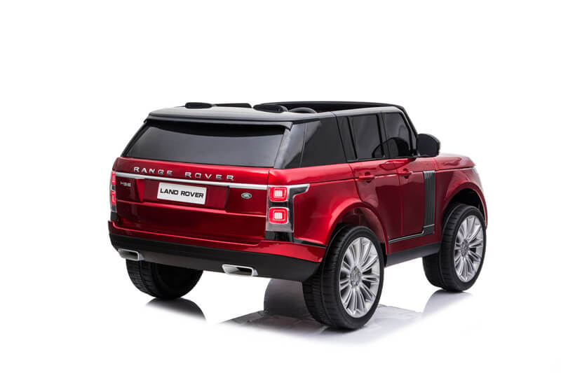 Masinuta electrica pentru copii cu 2 locuri RANGE ROVER HSE, 4x4 cu ecran LCD (999) Visiniu metalizat - imagine 6