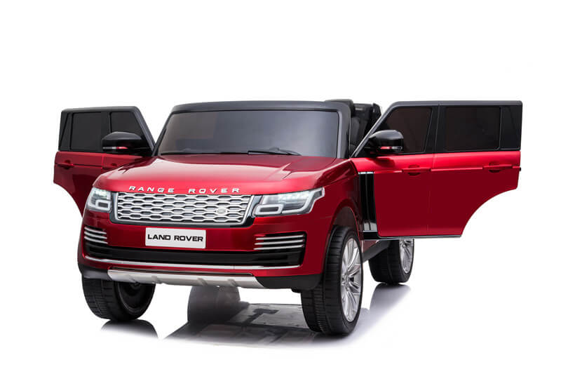 Masinuta electrica pentru copii cu 2 locuri RANGE ROVER HSE, 4x4 cu ecran LCD (999) Visiniu metalizat - imagine 7