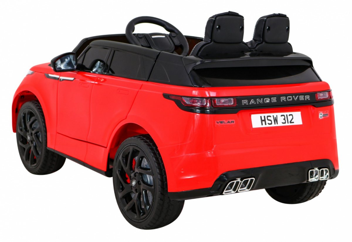 Masinuta electrica pentru copii Range Rover Velar FAST 12V 90W (2088) Rosu - imagine 4