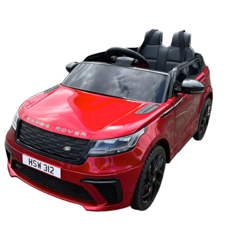 Masinuta electrica pentru copii Range Rover Velar FAST 12V 90W (2088) Visiniu metalizat