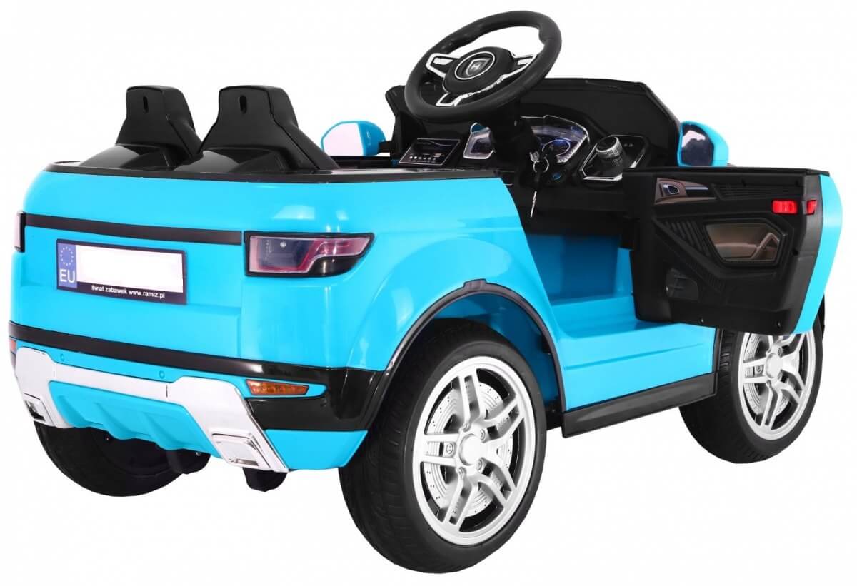Masinuta electrica pentru copii RAPID RACER (1618) Albastru - imagine 2