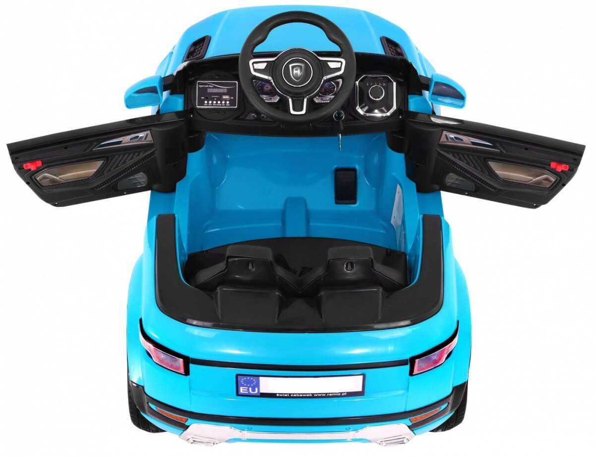 Masinuta electrica pentru copii RAPID RACER (1618) Albastru - imagine 4