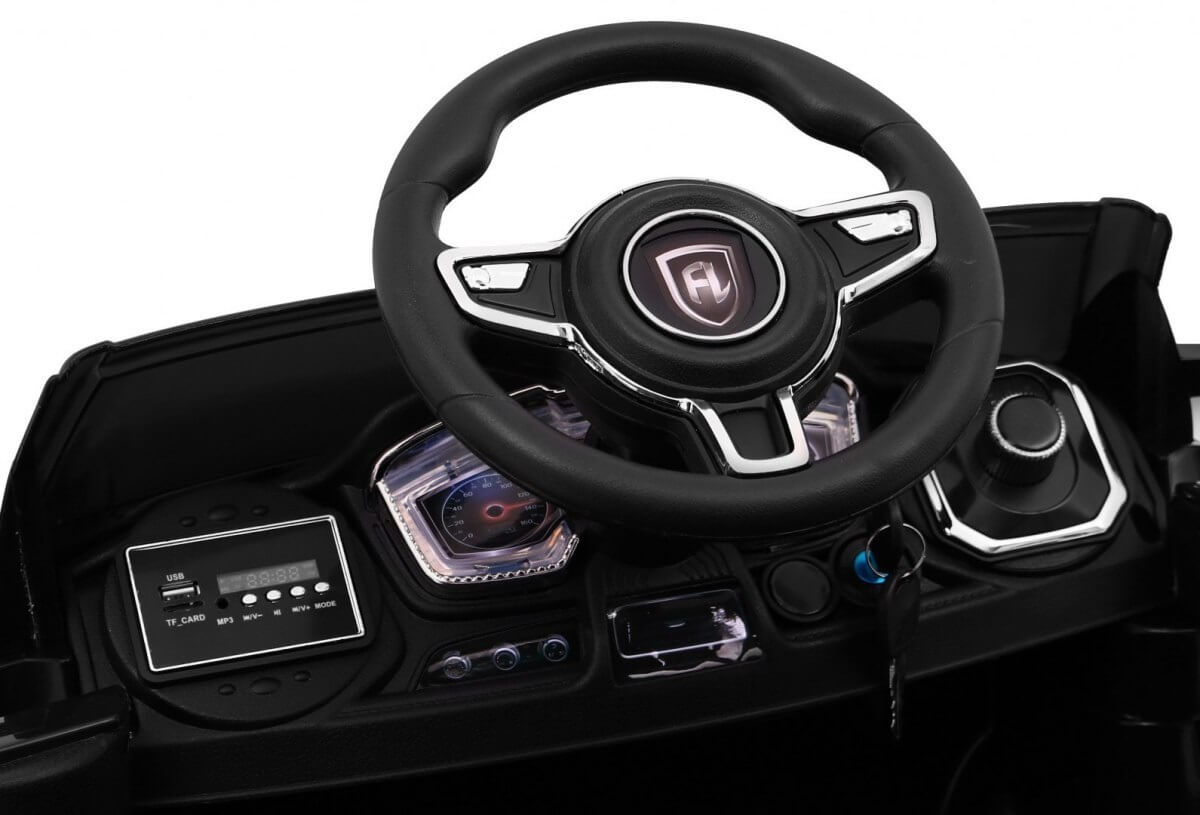 Masinuta electrica pentru copii RAPID RACER (1618) Negru - imagine 6