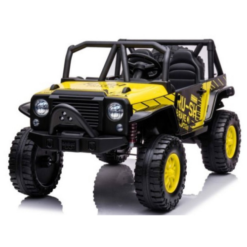 Masinuta electrica pentru copii RAPTOR XXL 24Volti 4×4 (QY2188) Galben