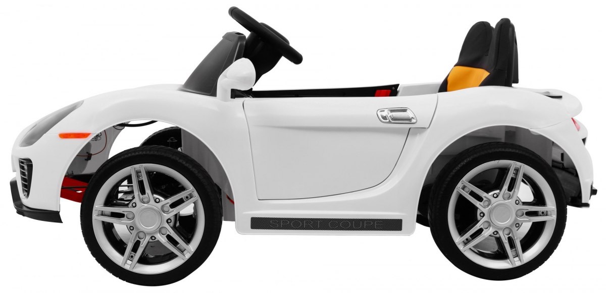 Masinuta electrica pentru copii ROADSTER 12V 70W (7188) Alb - imagine 4
