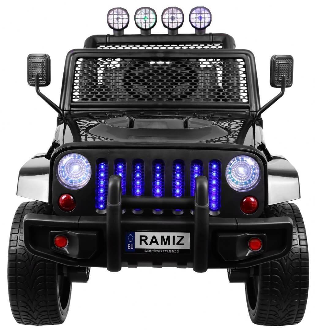 Masinuta electrica pentru copii NEW RAPTOR S2388 4x4 EVA Negru - imagine 5