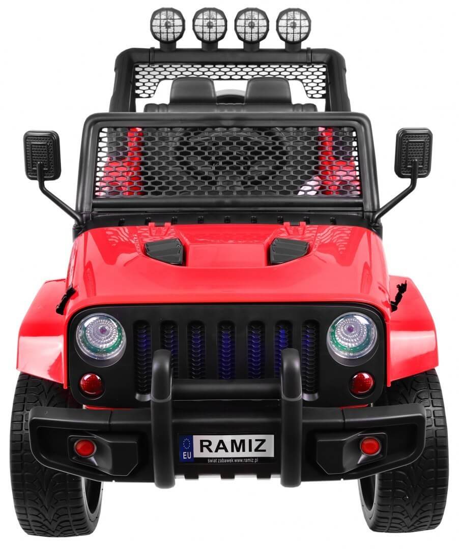 Masinuta electrica pentru copii NEW RAPTOR S2388 4x4 EVA Rosu - imagine 2