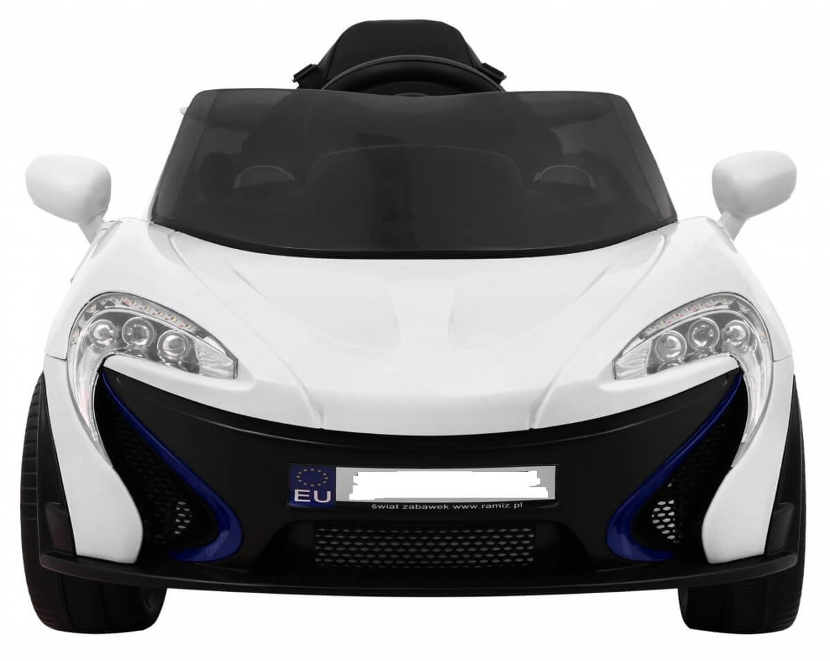 Masinuta electrica pentru copii Small Racer (999) Alb - imagine 3