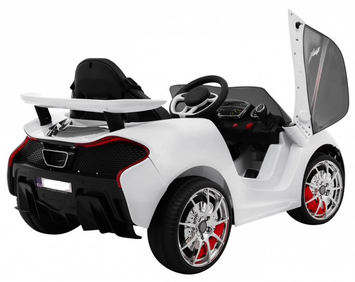 Masinuta electrica pentru copii Small Racer (999) Alb - imagine 7