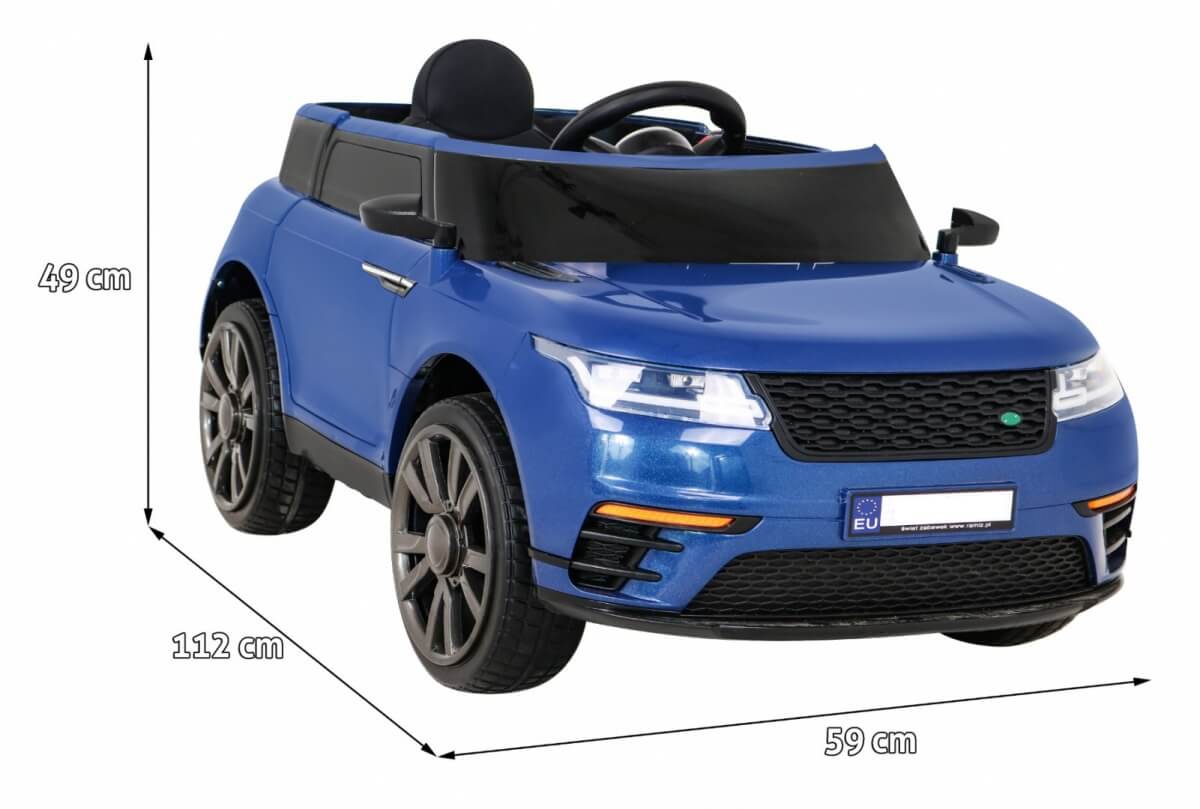 Masinuta electrica pentru copii Super S 4x4 (688) Albastru - imagine 2