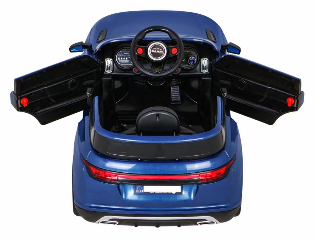 Masinuta electrica pentru copii Super S 4x4 (688) Albastru - imagine 4