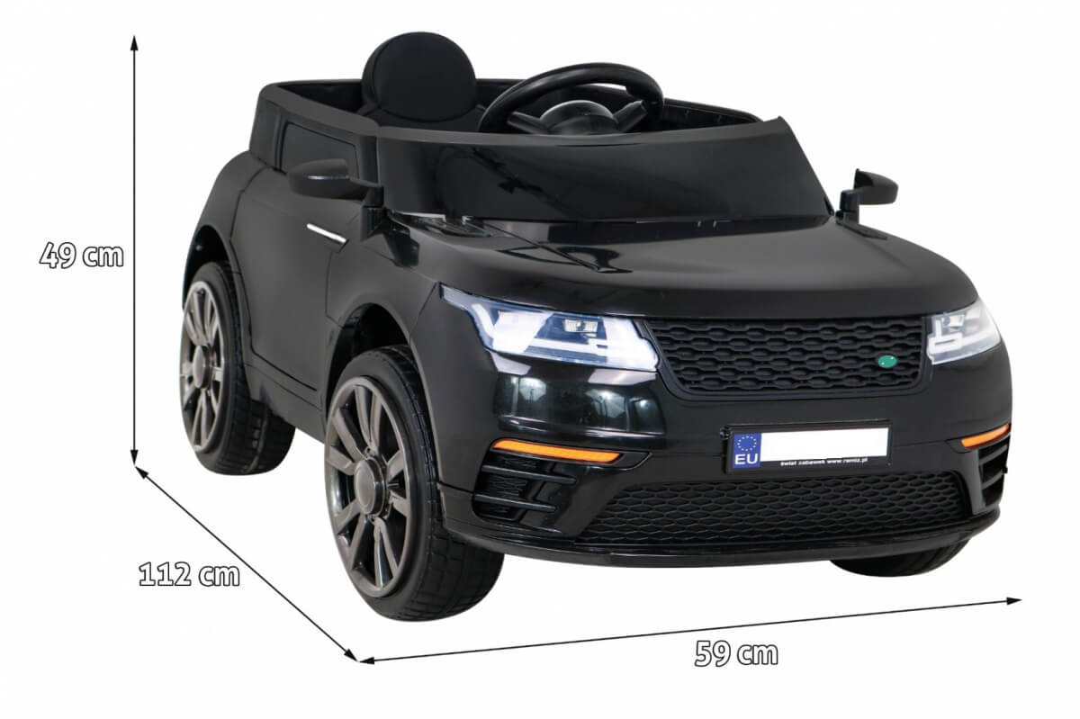 Masinuta electrica pentru copii Super S 4x4 (688) Negru - imagine 2