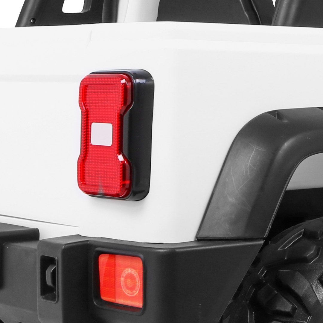 Masinuta electrica MARE ALL-ROAD 4x4 cu 2 locuri (A023) Alb - imagine 13