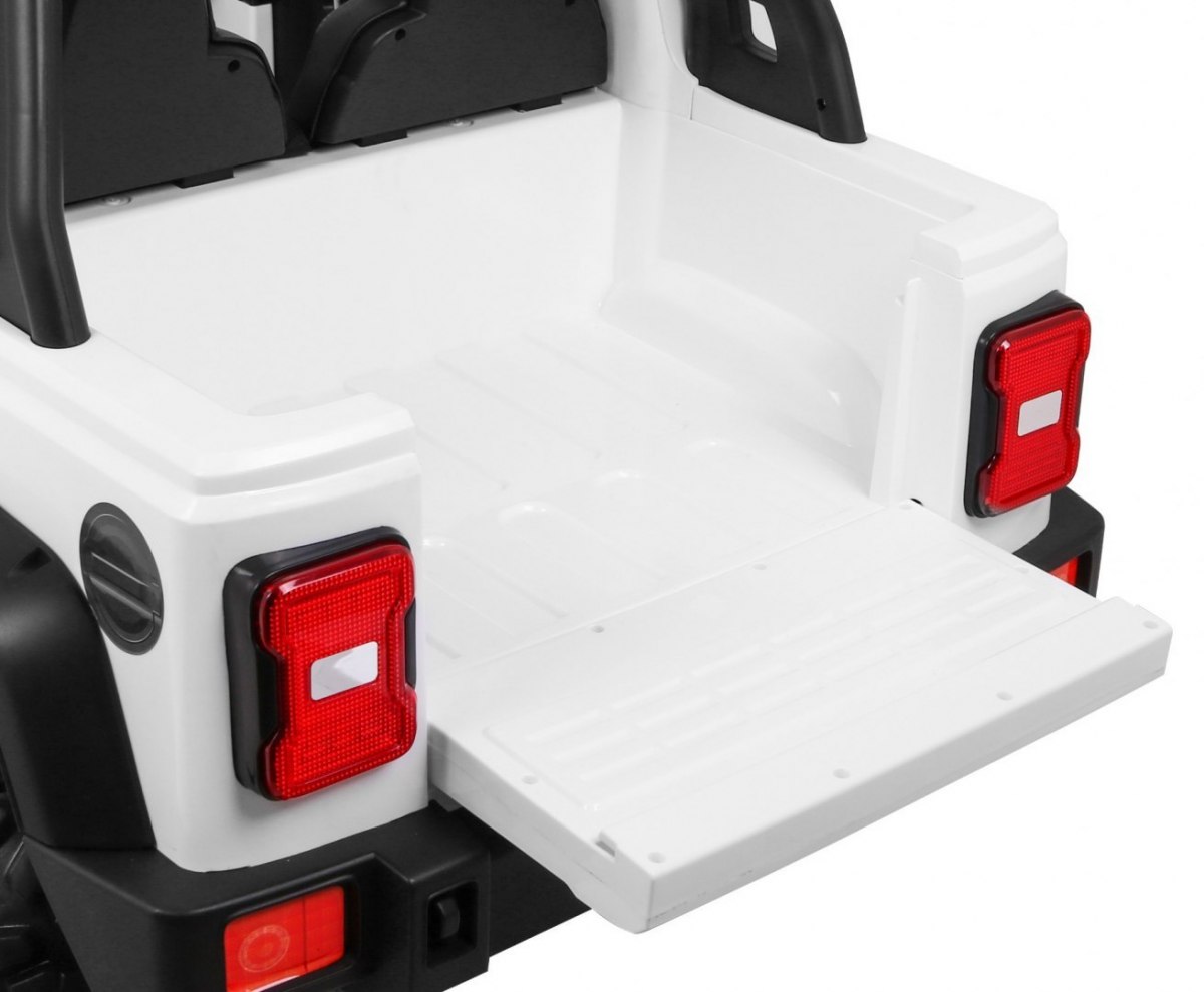Masinuta electrica MARE ALL-ROAD 4x4 cu 2 locuri (A023) Alb - imagine 11