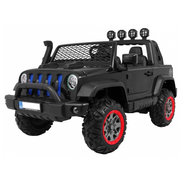 Masinuta electrica MARE ALL-ROAD 4x4 cu 2 locuri (A023) Negru