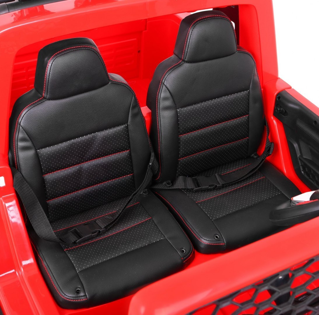 Masinuta electrica MARE ALL-ROAD 4x4 cu 2 locuri (A023) Alb - imagine 4