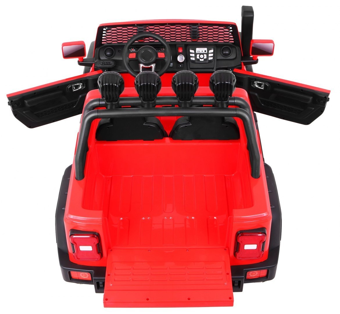 Masinuta electrica pentru copii MARE ALL-ROAD 4x4 cu doua locuri (A023) Rosu - imagine 9