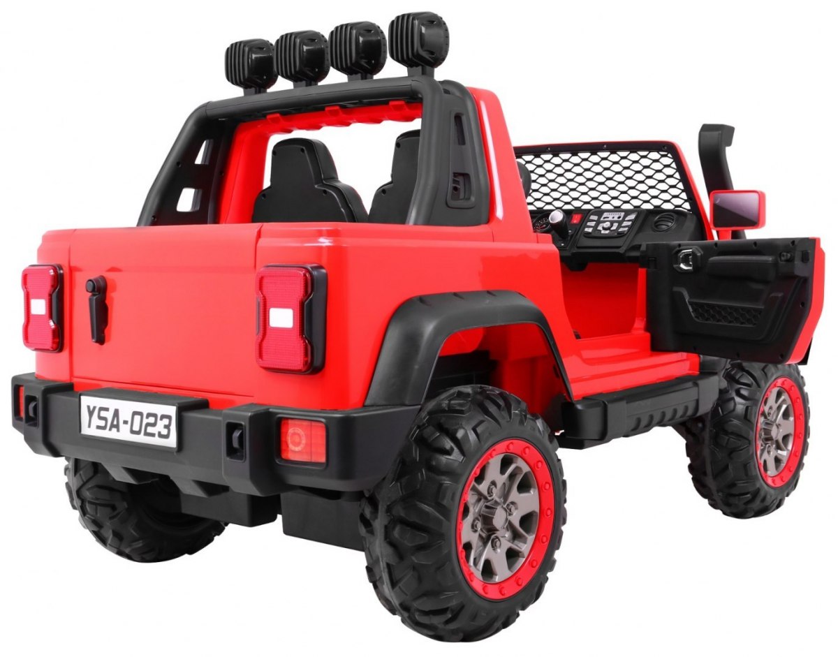 Masinuta electrica pentru copii MARE ALL-ROAD 4x4 cu doua locuri (A023) Rosu - imagine 8