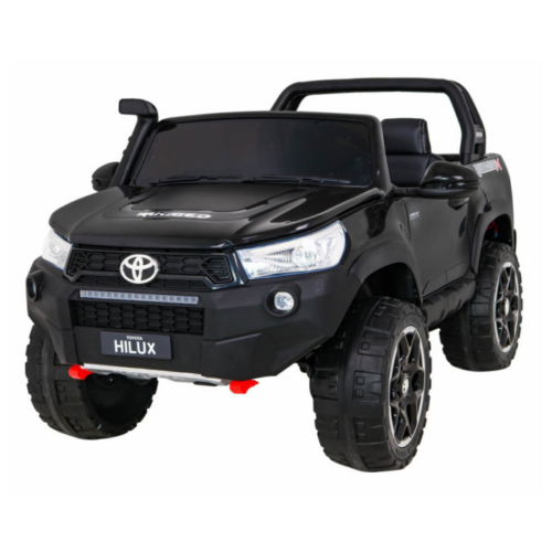 Masinuta electrica pentru copii cu doua locuri TOYOTA HILUX POWER 4×4 (850) Negru