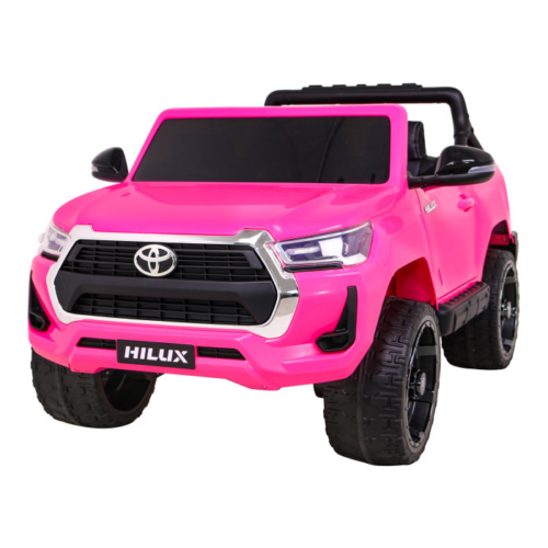 Masinuta electrica pentru copii cu doua locuri TOYOTA HILUX 4×4 (860) Roz