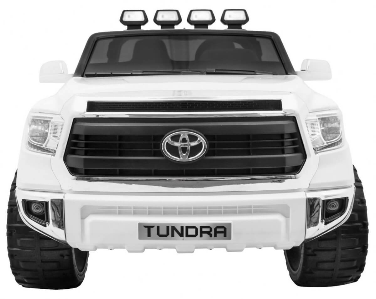 Masinuta electrica pentru copii cu doua locuri TOYOTA TUNDRA 24 Volti (2255) Alb - imagine 4