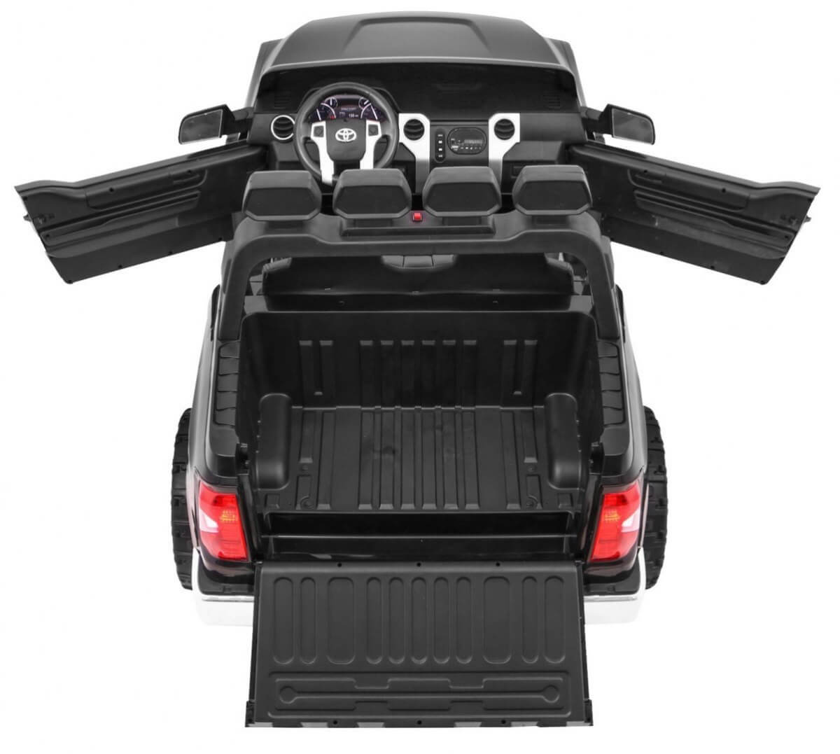 Masinuta electrica pentru copii cu doua locuri TOYOTA TUNDRA 24 Volti (2255) Negru - imagine 6