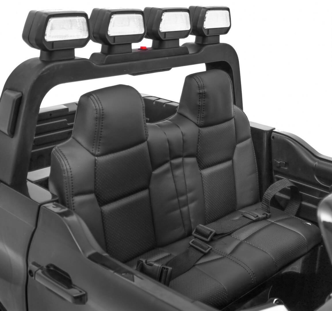 Masinuta electrica pentru copii cu doua locuri TOYOTA TUNDRA 24 Volti (2255) Negru - imagine 7
