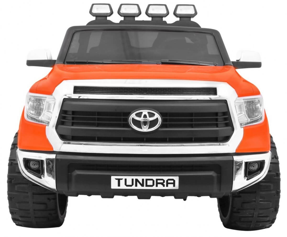 Masinuta electrica pentru copii cu doua locuri TOYOTA TUNDRA 24 Volti (2255) Portocaliu - imagine 3