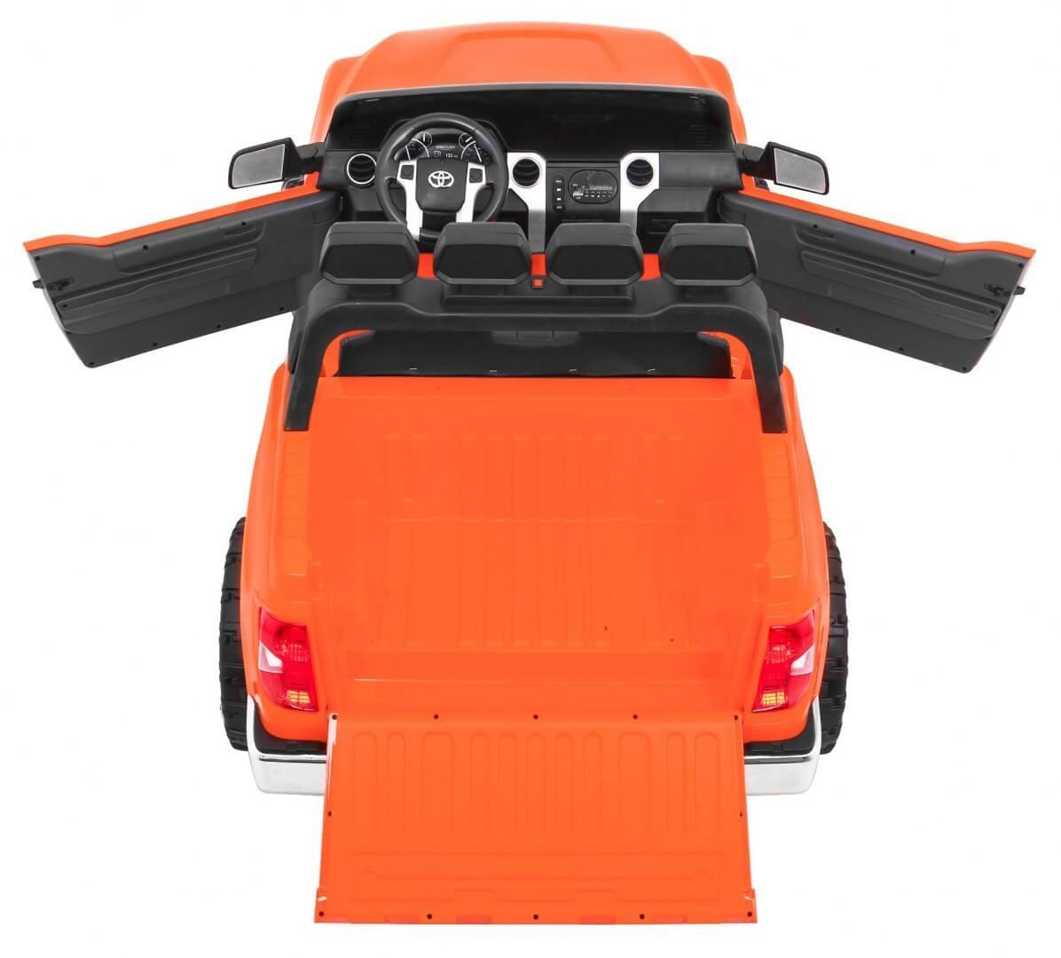 Masinuta electrica pentru copii cu doua locuri TOYOTA TUNDRA 24 Volti (2255) Portocaliu - imagine 5