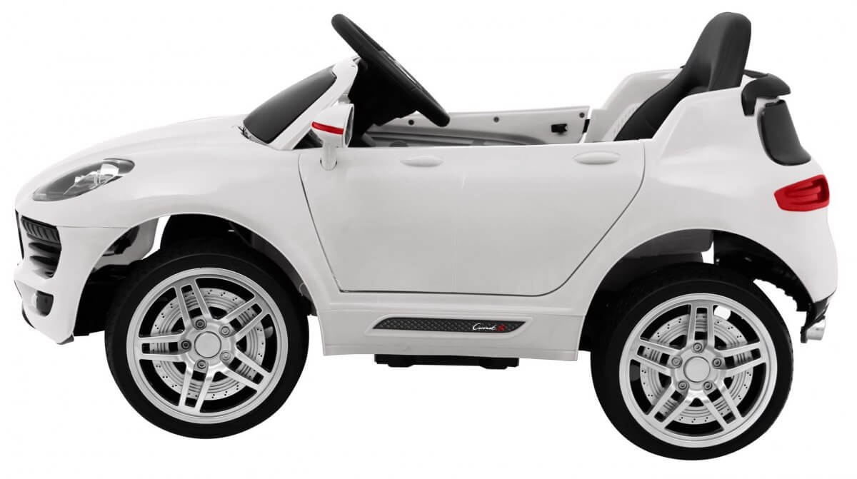 Masinuta electrica pentru copii Turbo-S (1518) Alb - imagine 4