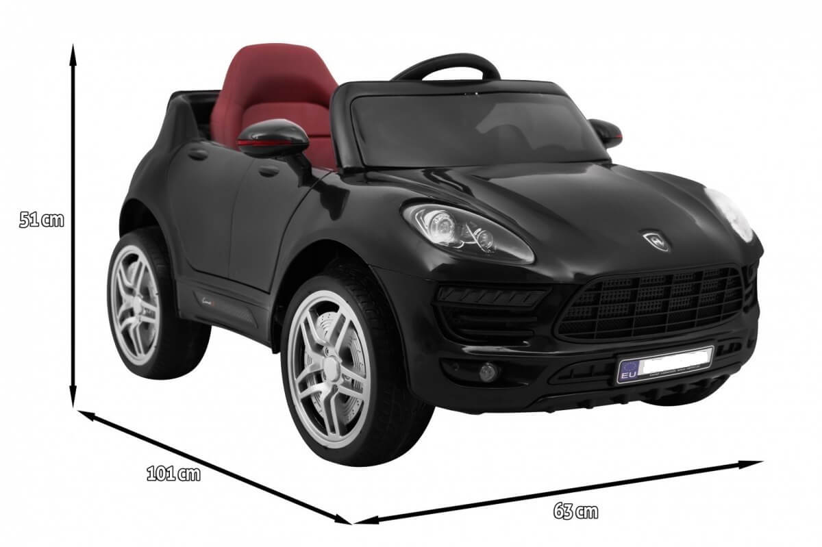 Masinuta electrica pentru copii Turbo-S (1518) Negru - imagine 2
