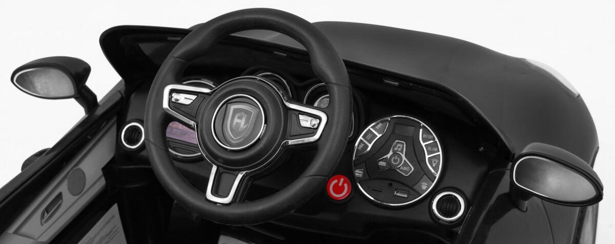 Masinuta electrica pentru copii Turbo-S (1518) Negru - imagine 7