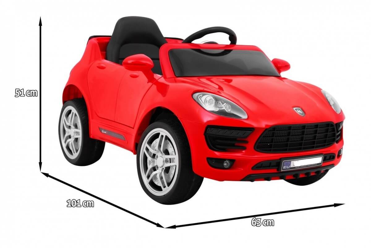 Masinuta electrica pentru copii Turbo-S (1518) Rosu - imagine 2