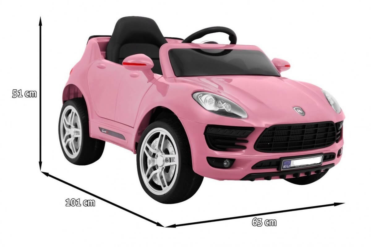 Masinuta electrica pentru copii Turbo-S (1518) Roz - imagine 2