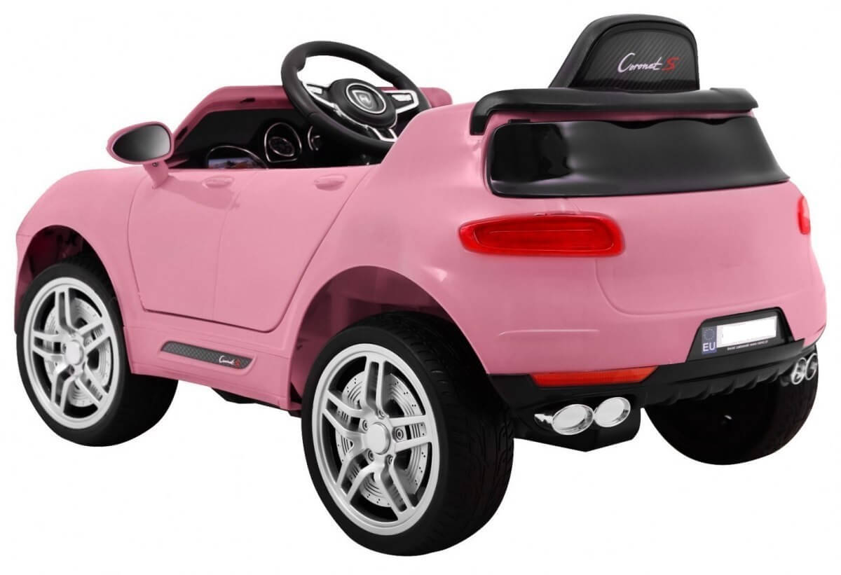 Masinuta electrica pentru copii Turbo-S (1518) Roz - imagine 5