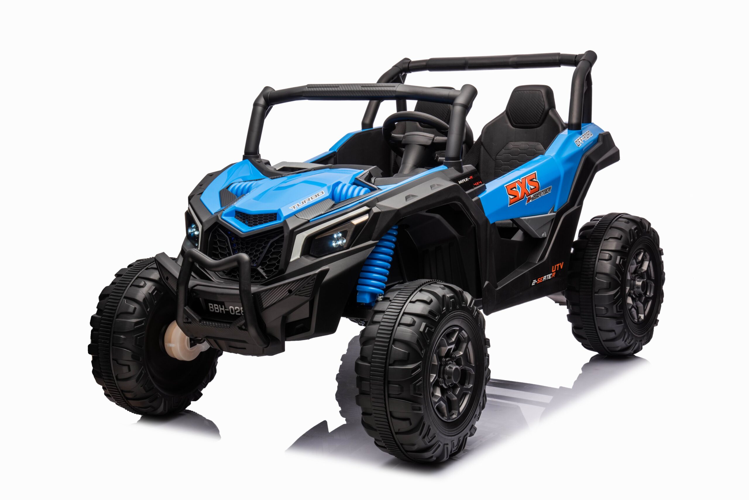 UTV electric pentru 2 copii TURBO SXS 24 Volti 240W 4x4 (028) Albastru