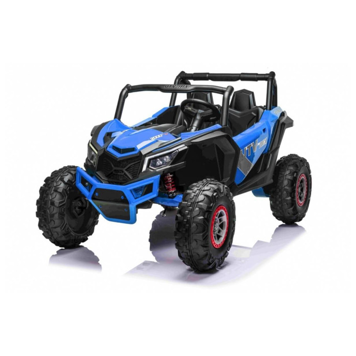Masinuta electrica pentru copii Buggy UTV-MX cu 2 locuri 4x4 24 Volti (613) Albastru