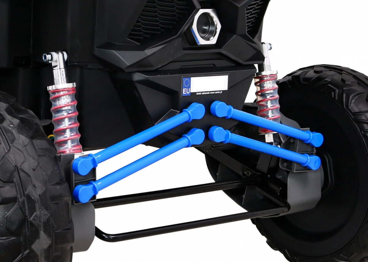 Masinuta electrica pentru copii Buggy UTV-MX cu 2 locuri 4x4 24 Volti (613) Albastru - imagine 8