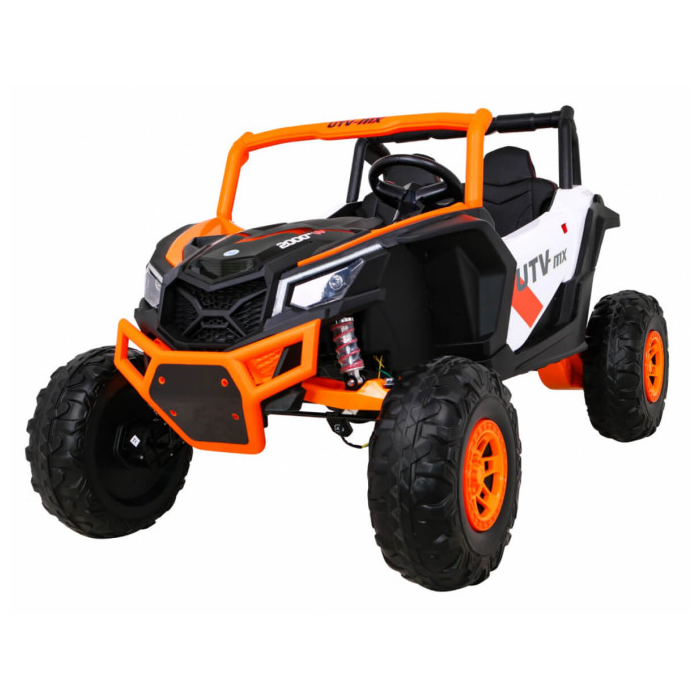 Masinuta electrica pentru copii Buggy UTV-MX cu 2 locuri 4x4 24 Volti (613) Portocaliu