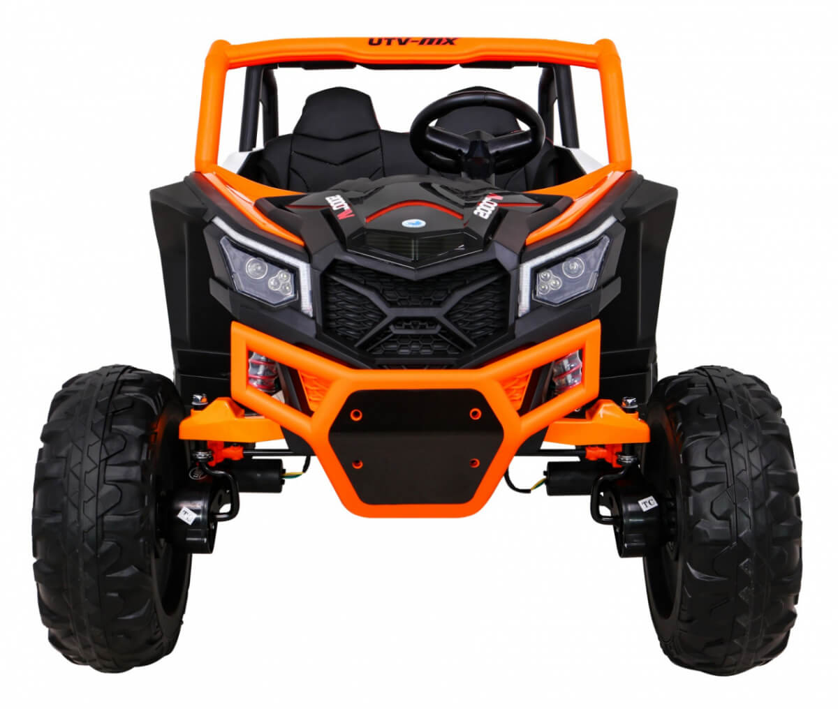 Masinuta electrica pentru copii Buggy UTV-MX cu 2 locuri 4x4 24 Volti (613) Portocaliu - imagine 3