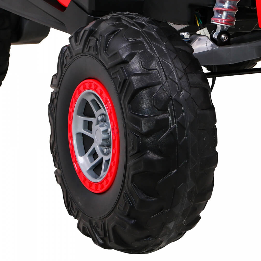 Masinuta electrica pentru copii Buggy UTV-MX cu 2 locuri 4x4 24 Volti (613) Rosu - imagine 2