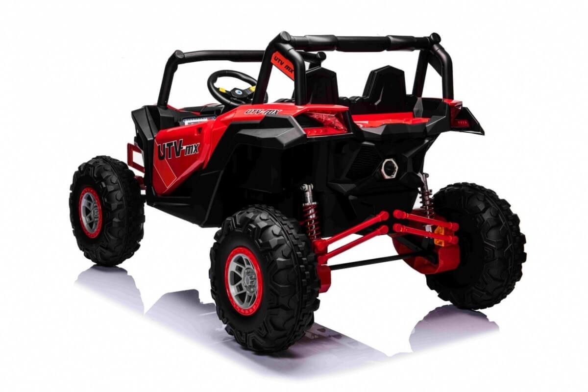 Masinuta electrica pentru copii Buggy UTV-MX cu 2 locuri 4x4 24 Volti (613) Rosu - imagine 8
