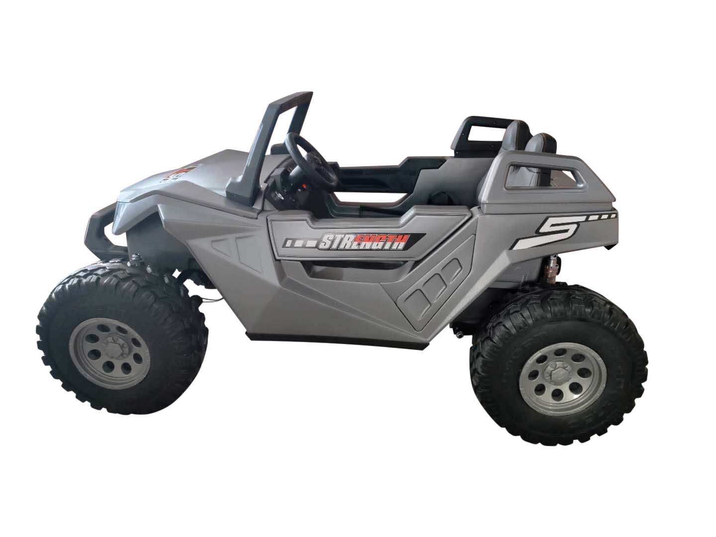 Masinuta electrica pentru copii Buggy XXL cu doua locuri, 24Volti, 4X4 (SX1928) Gri metalizat - imagine 2