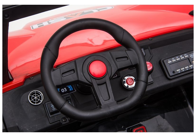 Masinuta electrica pentru copii Buggy XXL cu doua locuri, 24Volti, 4X4 (SX1928) Rosu metalizat - imagine 7