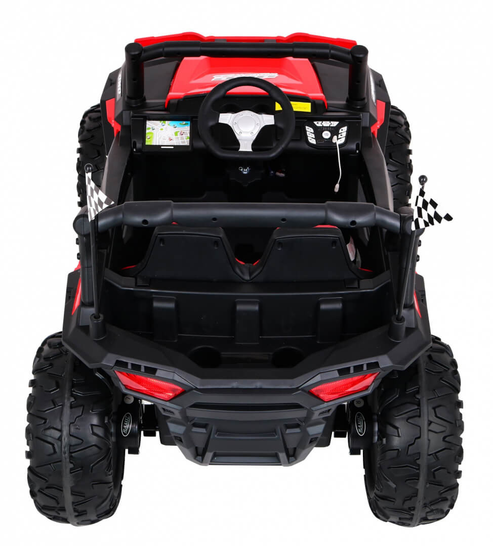Masinuta electrica pentru copii UTV 4x4 BUGGY RACER (999) Rosu - imagine 4
