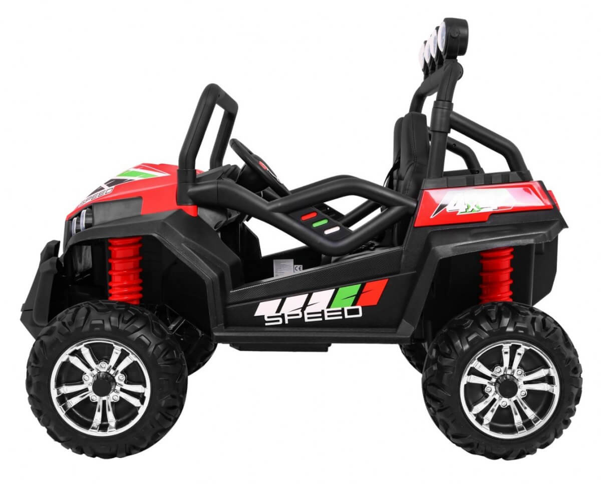 Masinuta electrica pentru copii UTV 4x4 GRAND BUGGY S2588 Rosu - imagine 4