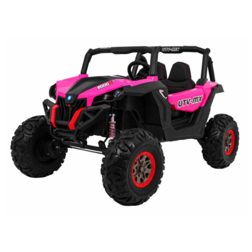 Masinuta electrica pentru copii cu 2 locuri UTV BUGGY POWER 180W 4×4 (ХМХ-603) Roz